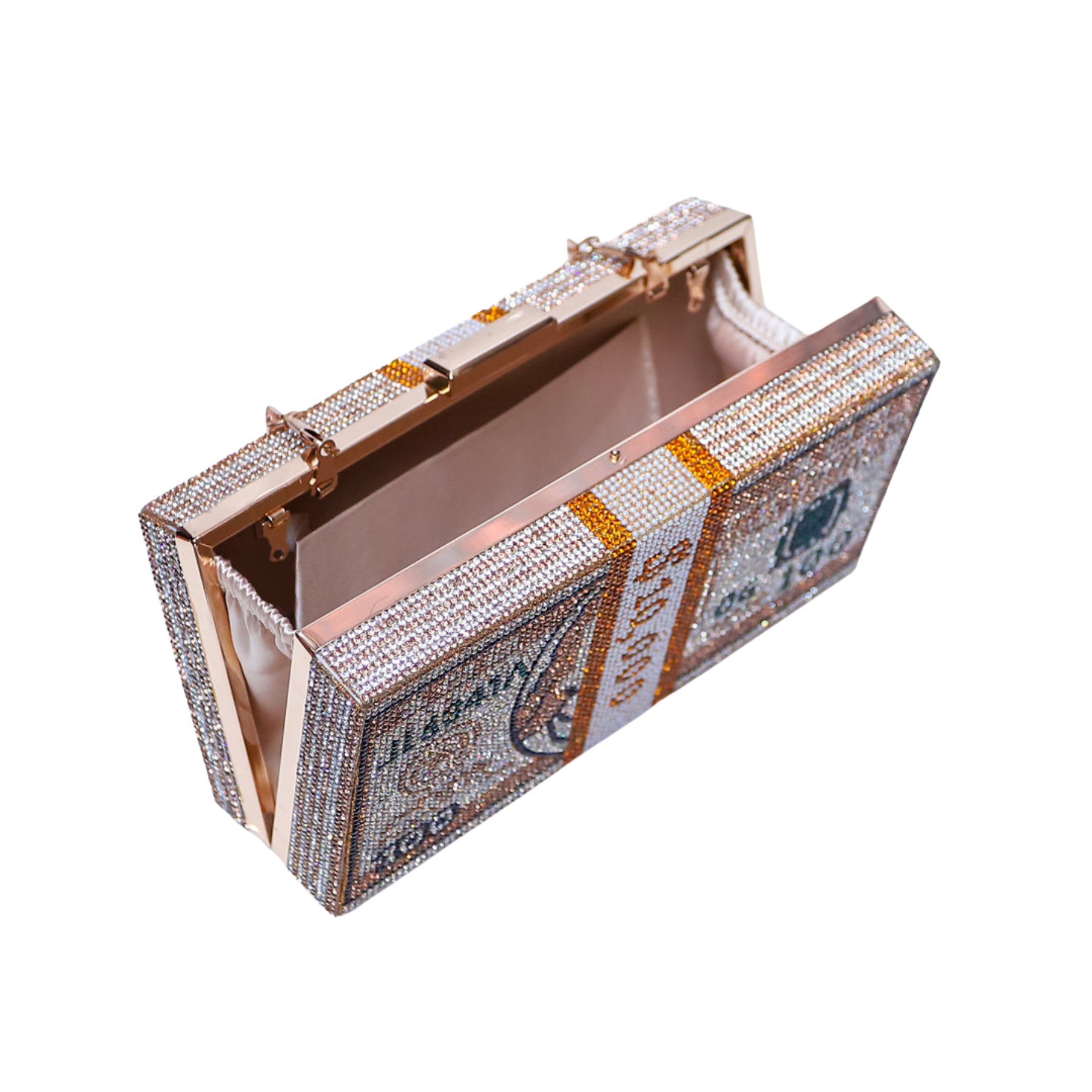 Dollar Clutch Gold