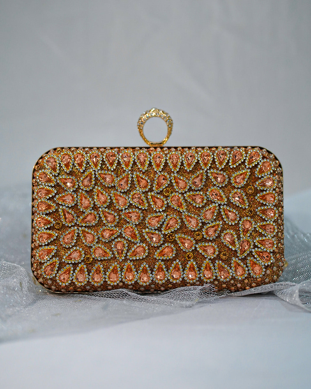 Gleamira Clutch Gold