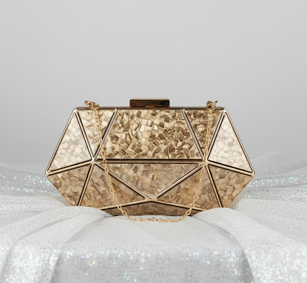 Marble Clutch Glamour
