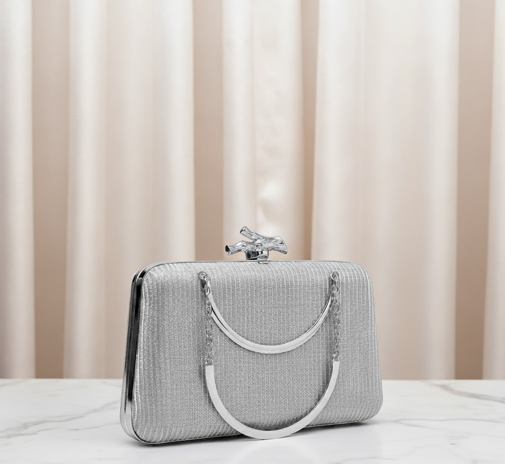 Royal Clutch Silver