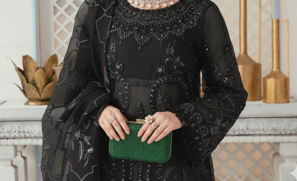 Fawn Fancy Clutch Green